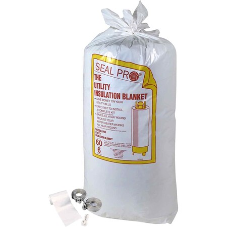 Thermo Guard Thermo Guard-Water Heater Insulation, Silver WZ660